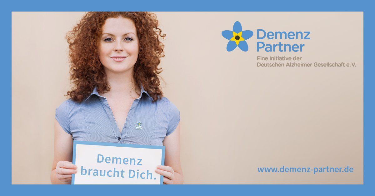 Wir sind ein Demenz Partner Demenz Pflegedienst