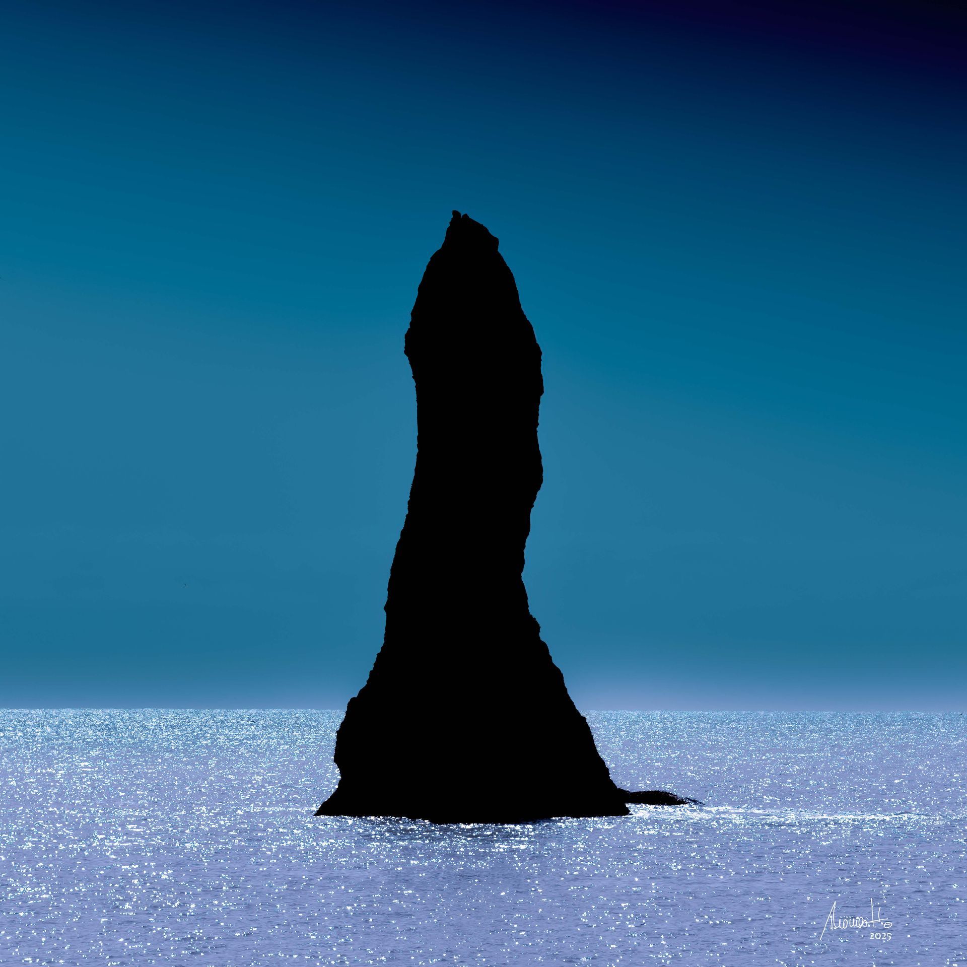 Reinisdrangar Säule, Fotografie, ein Fine Art Druck aus der Limited Edition Serie von Thomas Hartstang, Suedereiche.Art, Island