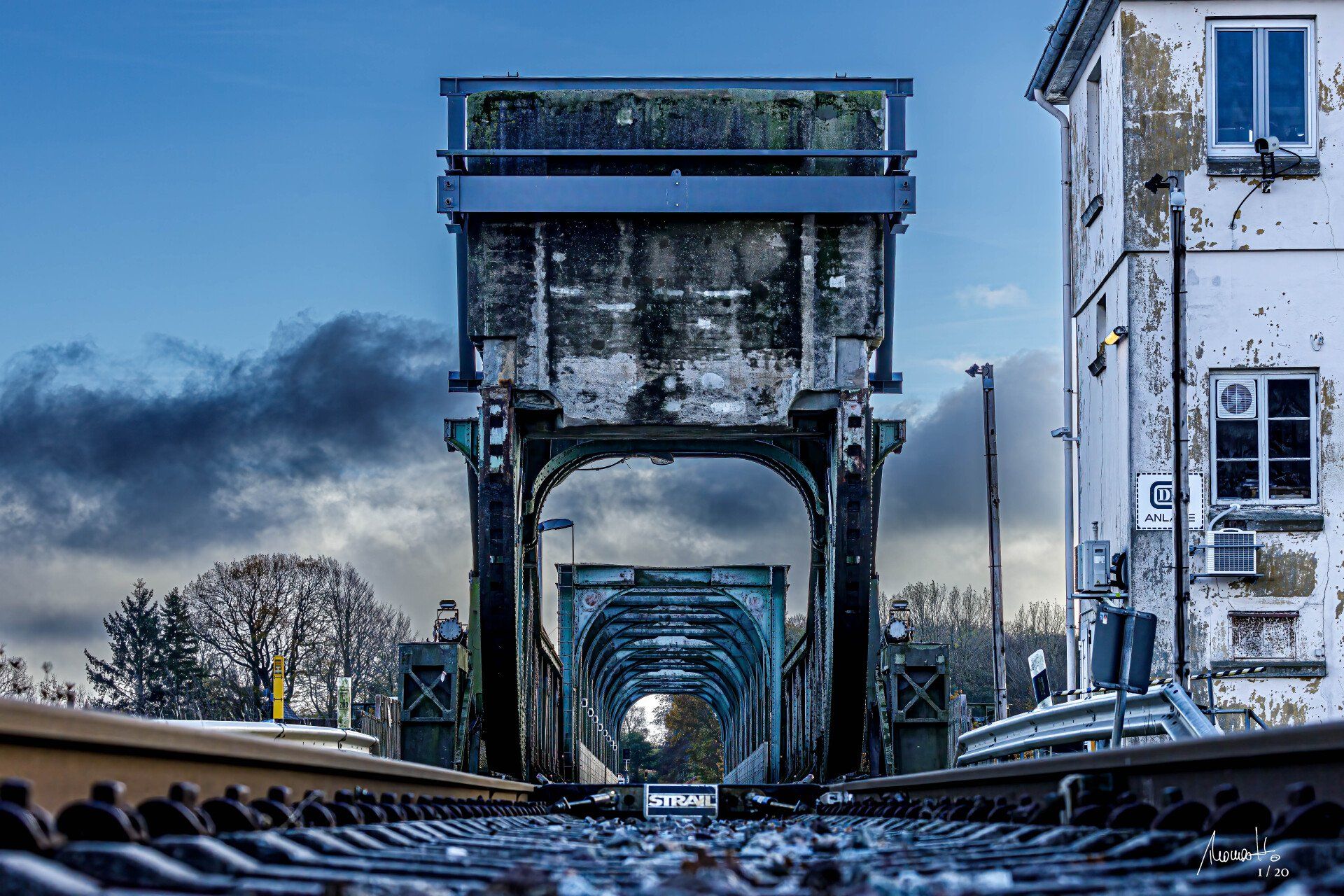 Schleibrücke bei Lindaunis, Fotografie, ein Fine Art Druck aus der Limited Edition Serie von Thomas Hartstang, Suedereiche.Art, Deutschland, Ostsee, Schlei, Lindaunis