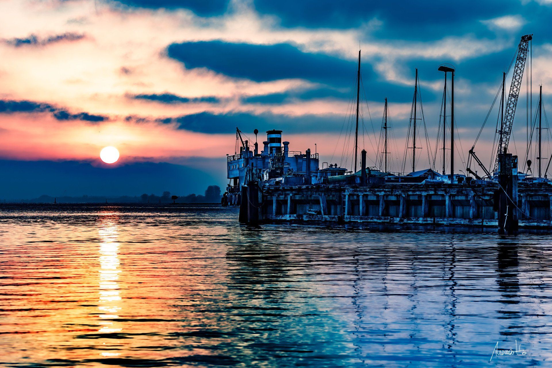 Foto Bootswerft Arnis von Thomas Hartstang Foto