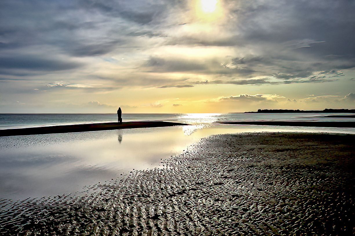 Strand, Jahrhundert-Sturmflut, Stille, Ostsee, Fotografie von Thomas Hartstang, Atelier Südereiche