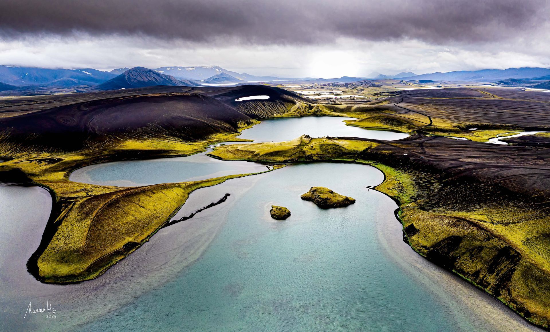 Stora Fossvatn, Fotografie, ein Fine Art Druck aus der Limited Edition Serie von Thomas Hartstang, Suedereiche.Art, Island, Vulkansee