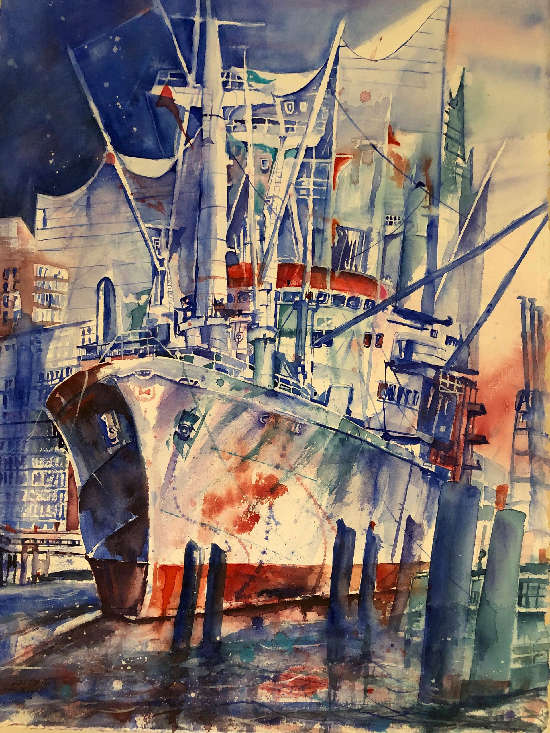 Aquarell von Stephanie Hartstang