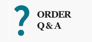 Order FAQ