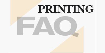printing FAQ