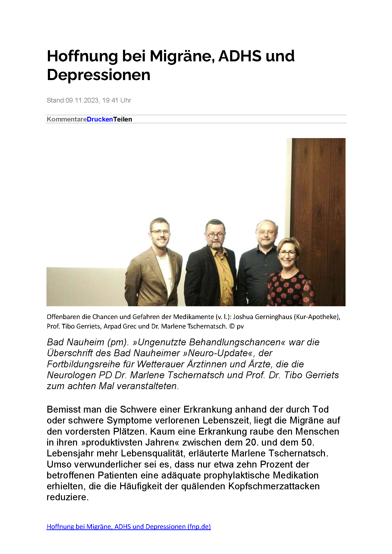 Die dicke Hummel, Wetterauer Zeitung, Mai 2022