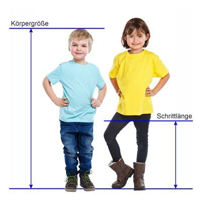 Kinderfahrrad Größe ermitteln