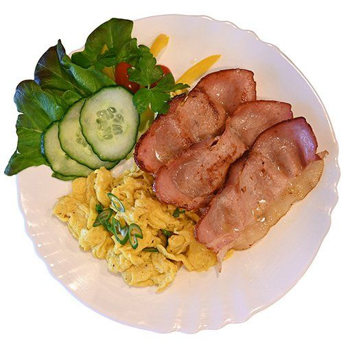 Rührei Frühstück Fleischerei Hein Mügeln