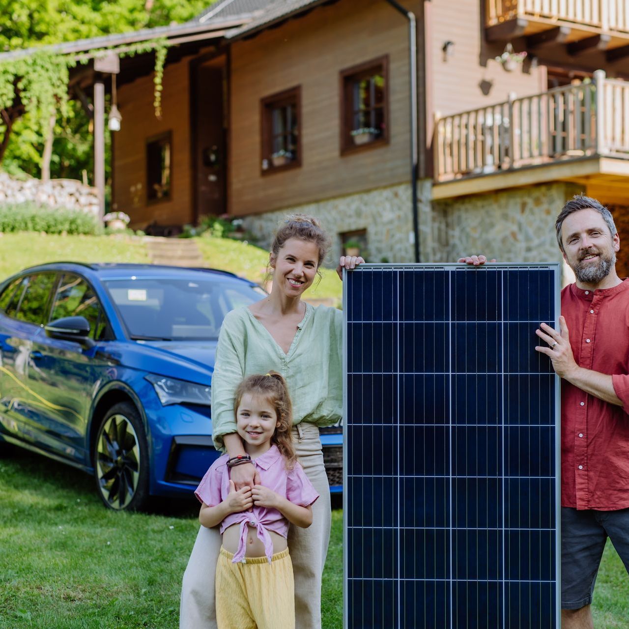 Solarstrom und eAuto gute Kombination
