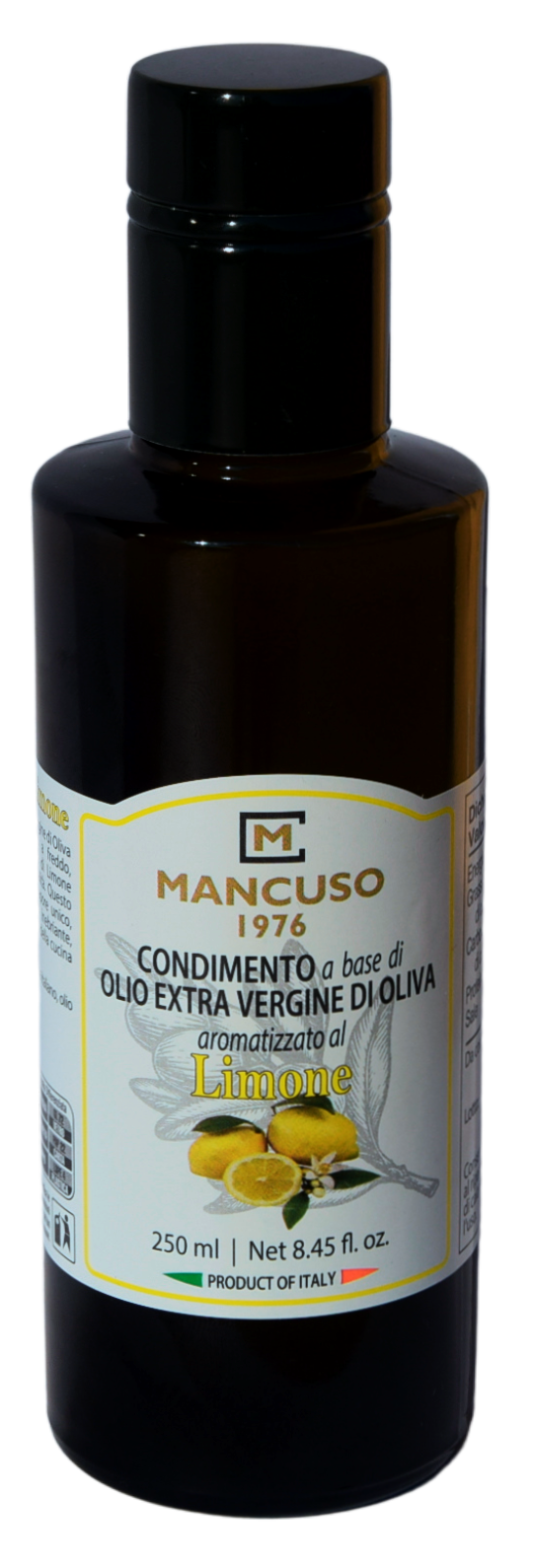 Condimento al limone calabrese, olio di oliva al limone, prodotti calabresi