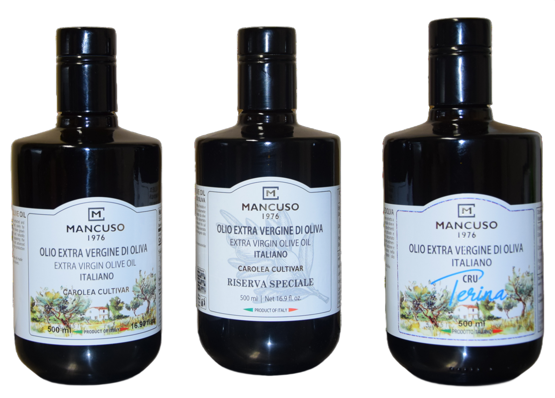 MANCUSO1976 Olio extravergine di oliva 100% italiano