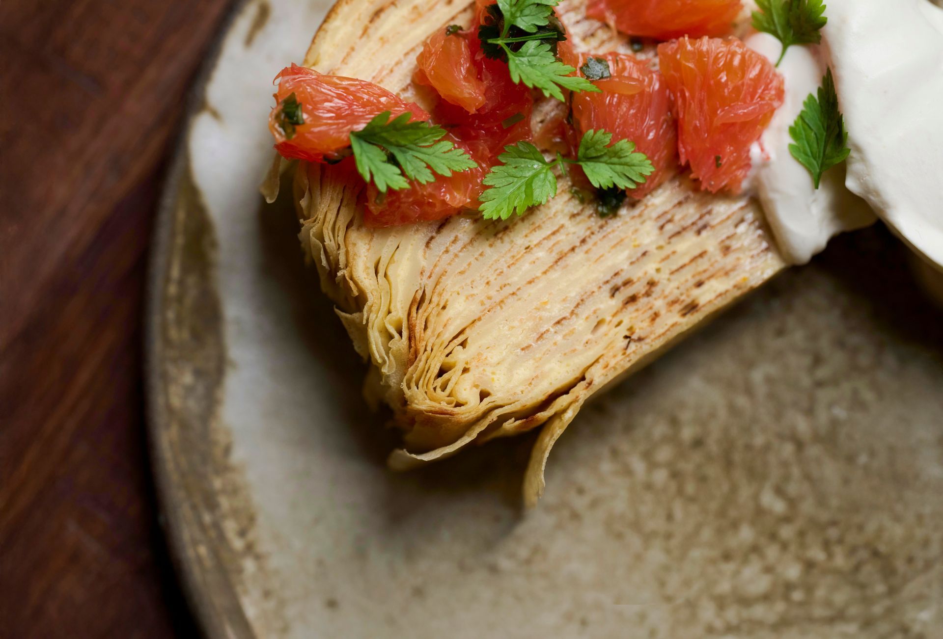 Mille crêpes japon