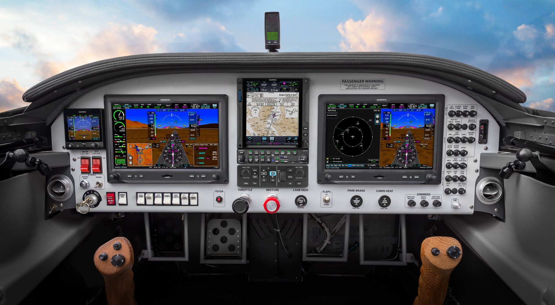 Avidyne IFD540 FMS/GPS Navigator, stratus ipad, garmin