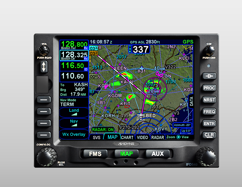 Avidyne IFD540 FMS/GPS Navigator
