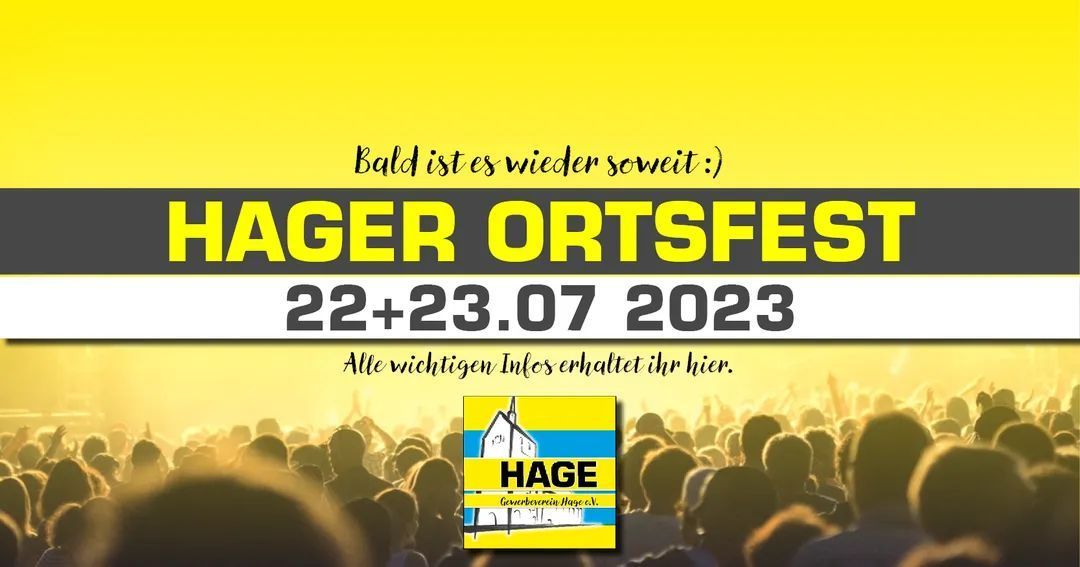 Ortsfest in Hage 2023