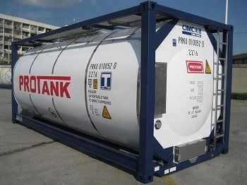 enviar a Dubai desde ESpaña un contenedor  marítimo TANK SILO  20, 40, pies con carga líquida