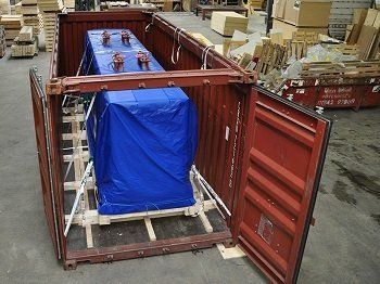 transporte marítimo a Gabón de un contenedor  OPEN TOP  20, 40, pies desde España, contenedor abierto para facilitar carga mercancía.