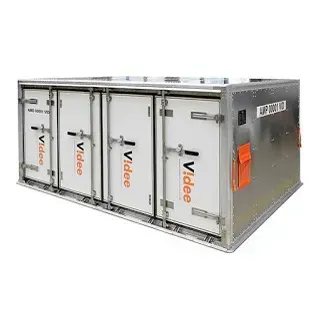 Asesoría en estiba de carga general con contenedor aéreo tipo AMP