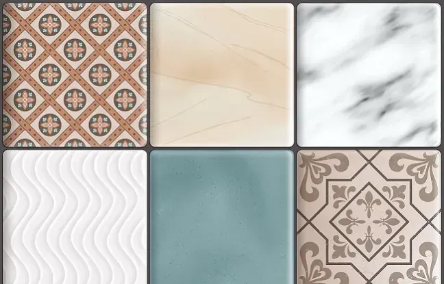 materiales de construcción, baldosas y azulejos para su venta en mercados internacionales