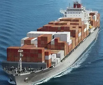 Buque porta contenedores marítimos