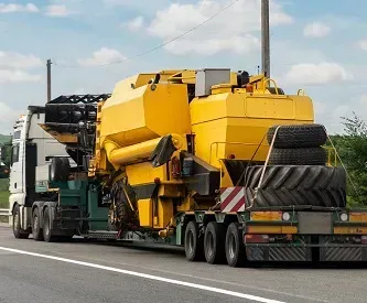 Tuneladora en Flat Rack en puerto Bilbao destino Colombia