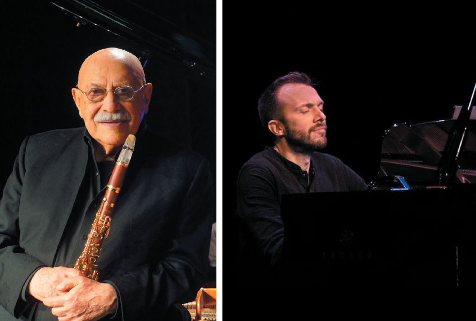 ©Stephan Haeger Giora Feidman Sergej Tcherepanov schwarz dunkel Klarinette