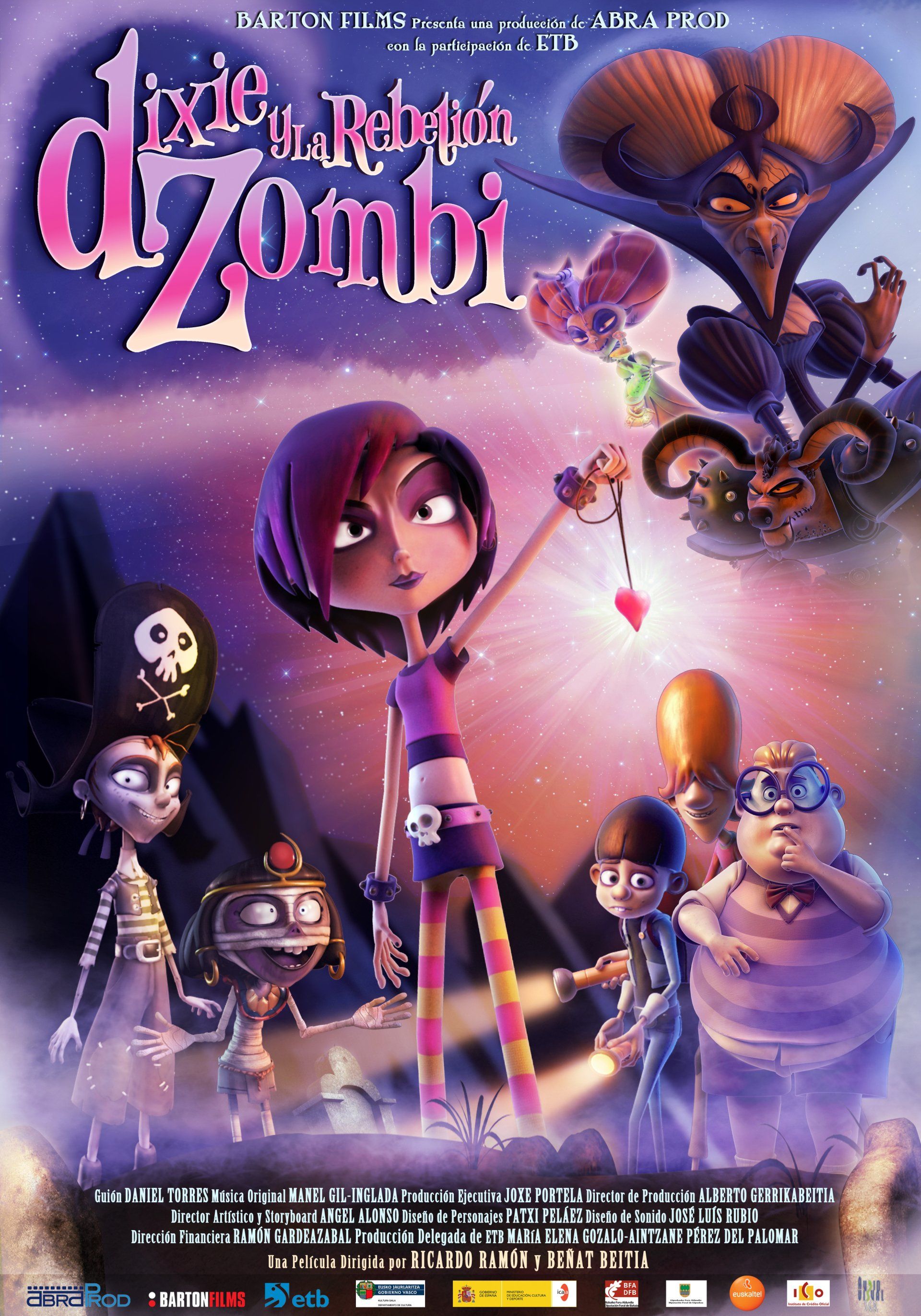 Cartel DIXIE Y LA REBELIÓN ZOMBI