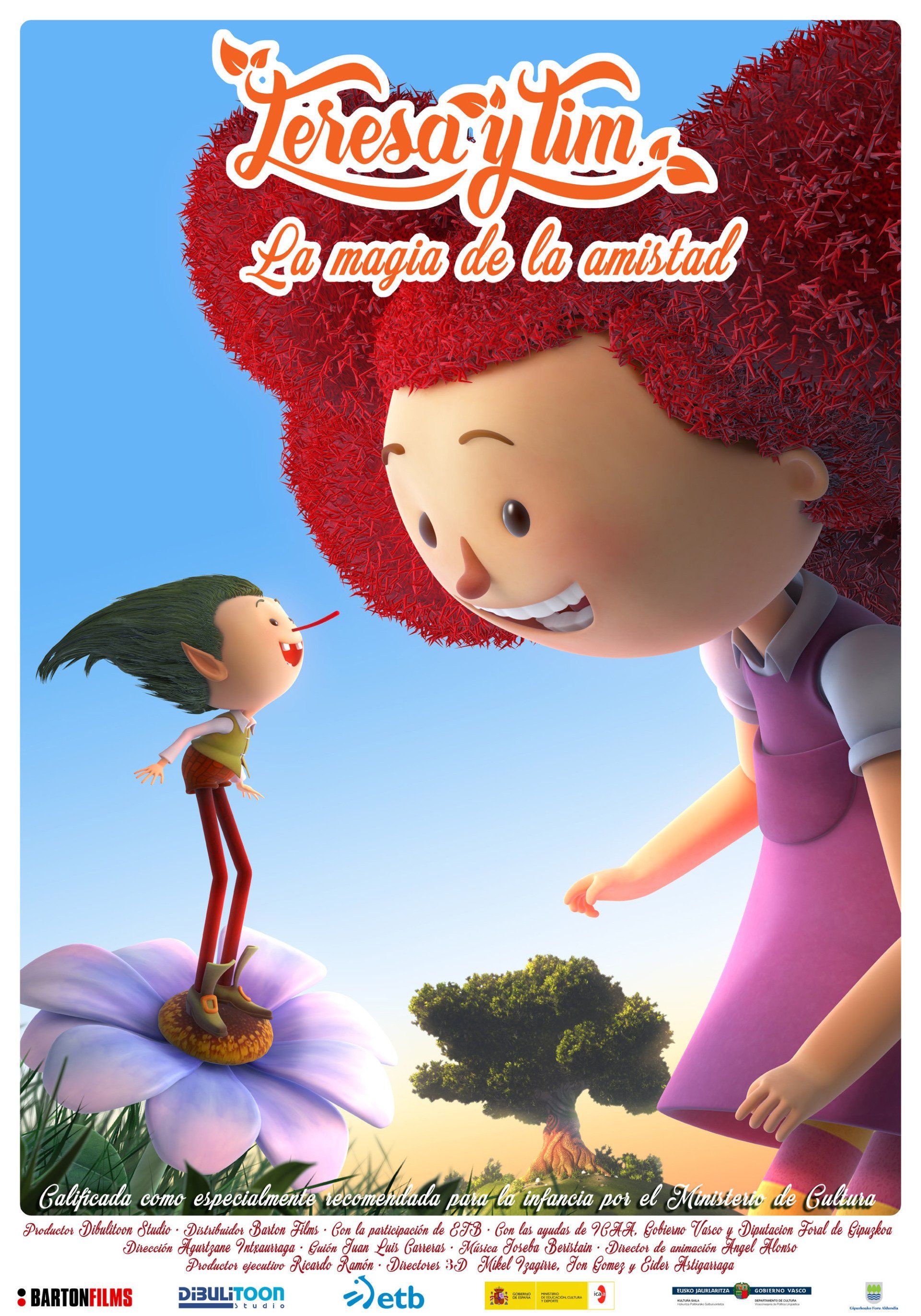 Cartel TERESA Y TIM