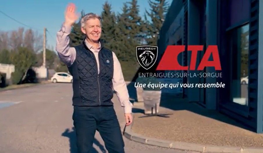 Découvrez notre agence en vidéo... Capture d'écran Pub CTA Vaucluse