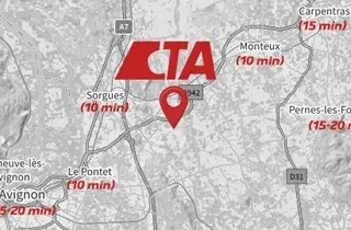 Venir chez nous... Plan d'accès CTA Vaucluse