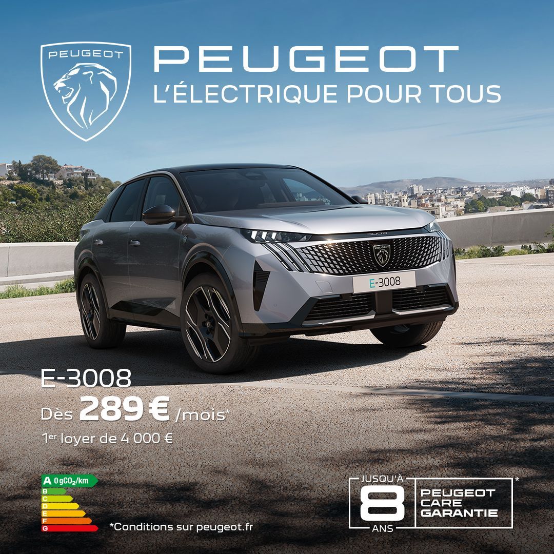 Profitez de cette offre dans votre agence Peugeot CTA Vaucluse à Entraigues Offres Peugeot Entraigues
