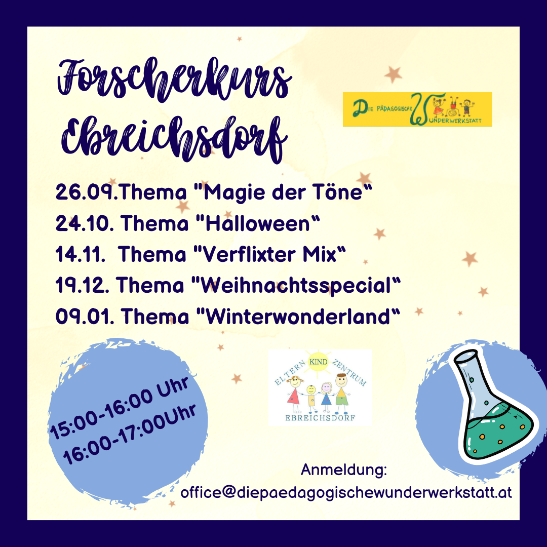Forscherkurs Ebreichsdorf