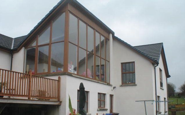 New Build Homes-homes new-New Home-Stone wall tiles-Krend-stone wall cladding-Open Plan-Kitchen-Dining-Grand Designs