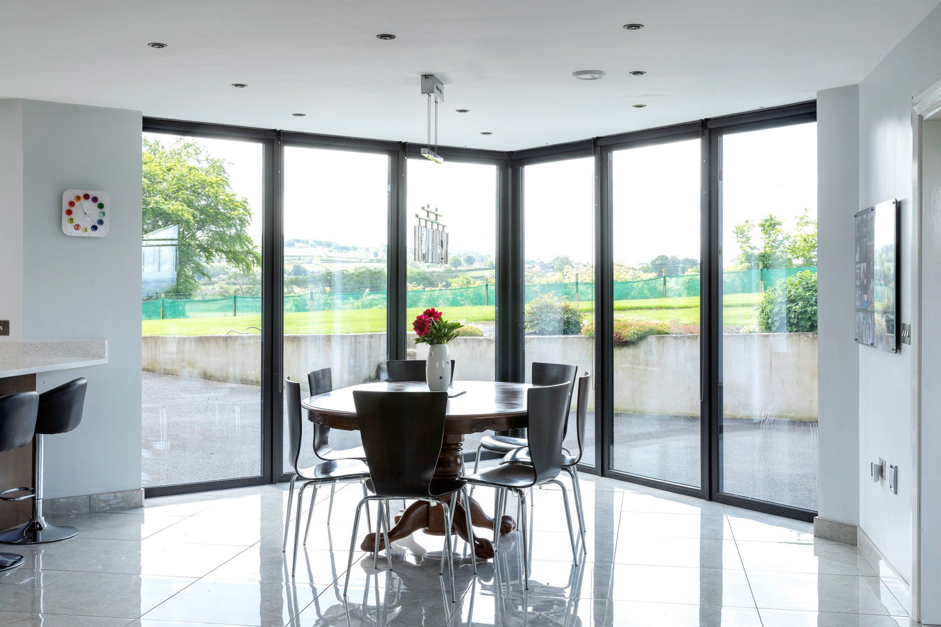 New Build-New Home-Glass Sunroom-Conservatory-Garden Room-Grand Designs-Open Plan Living-Self Build Magazine