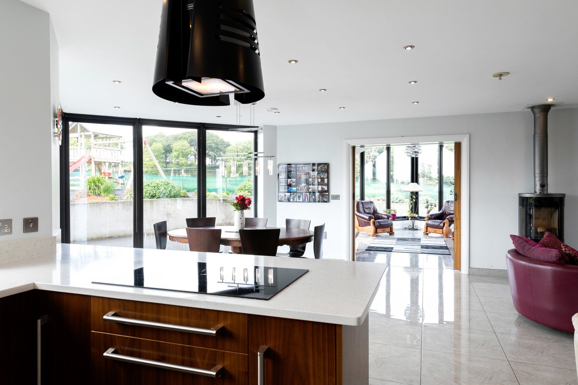 New Build-New Home-Open Plan-Kitchen-Dining-Grand Designs-Self Build Magazine