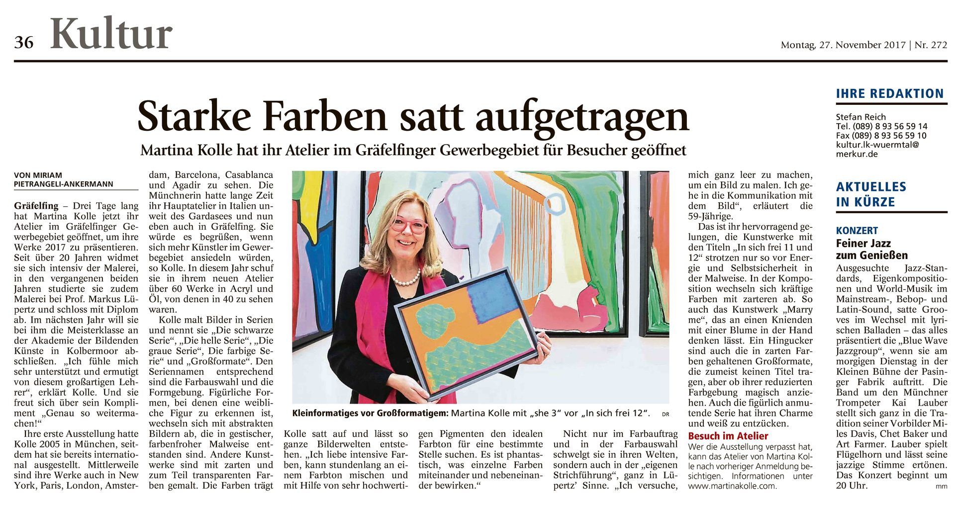 Münchner Merkur vom 27.11.2017