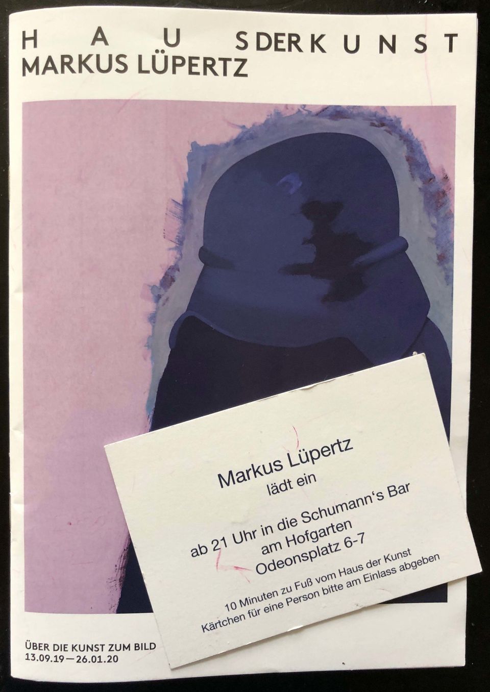 Ausstellung von Markus Lüpertz im Haus der Kunst