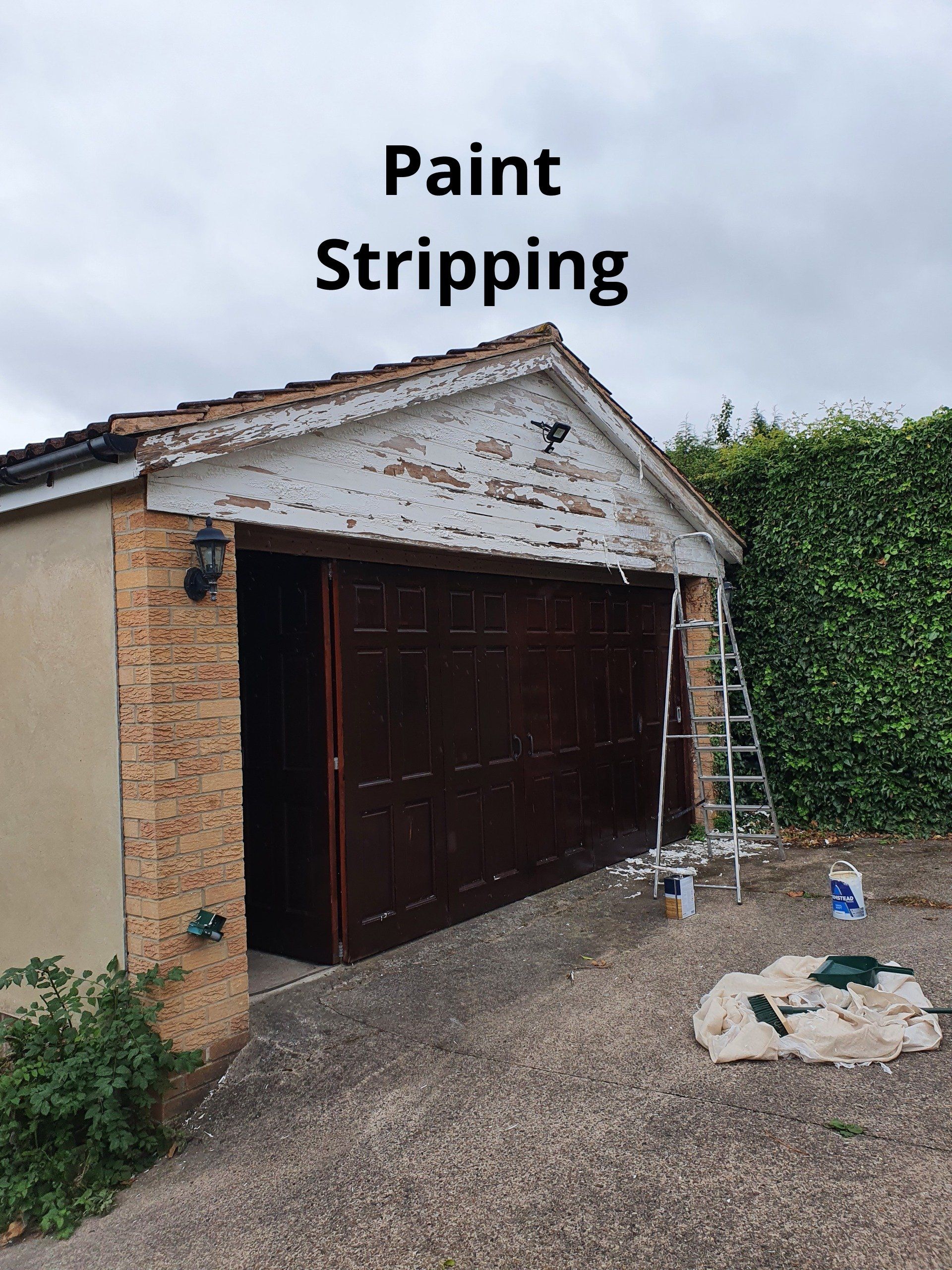 Exterior Garage Painting