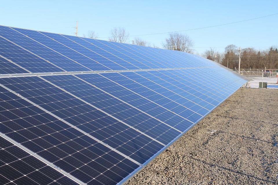 Nettoyage de panneaux solaires