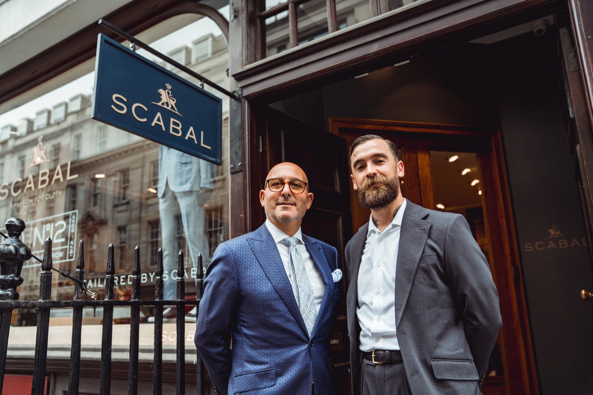 Adam James Bespoke - working hand-in-hand with Scabal