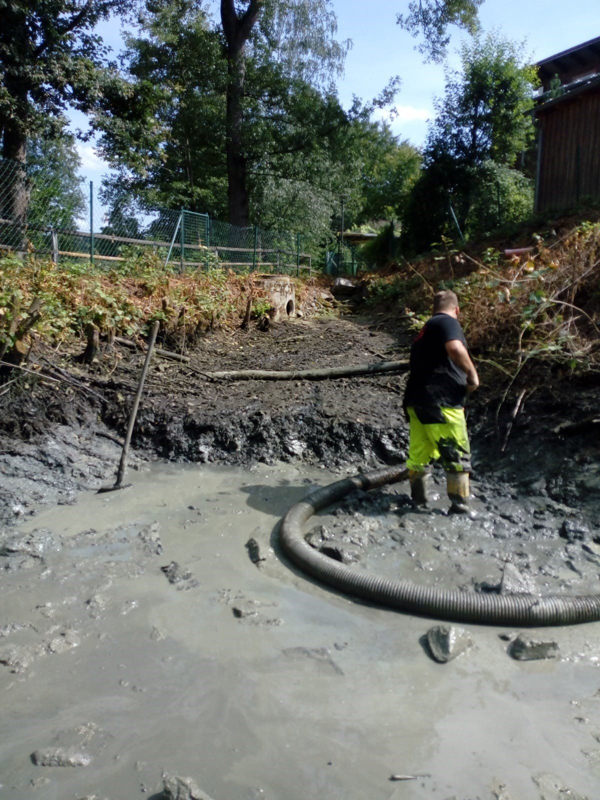 Regenrückhaltebecken