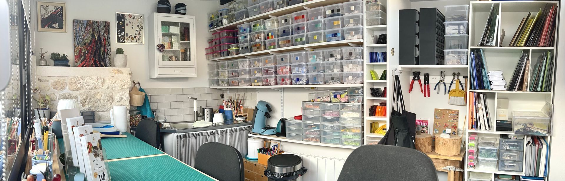 Romalia Mosaïque est un atelier situé sur île d’Oléron-Cours-stages tous niveaux-Adultes-Enfants-Murielle Gratiot, mosaïste