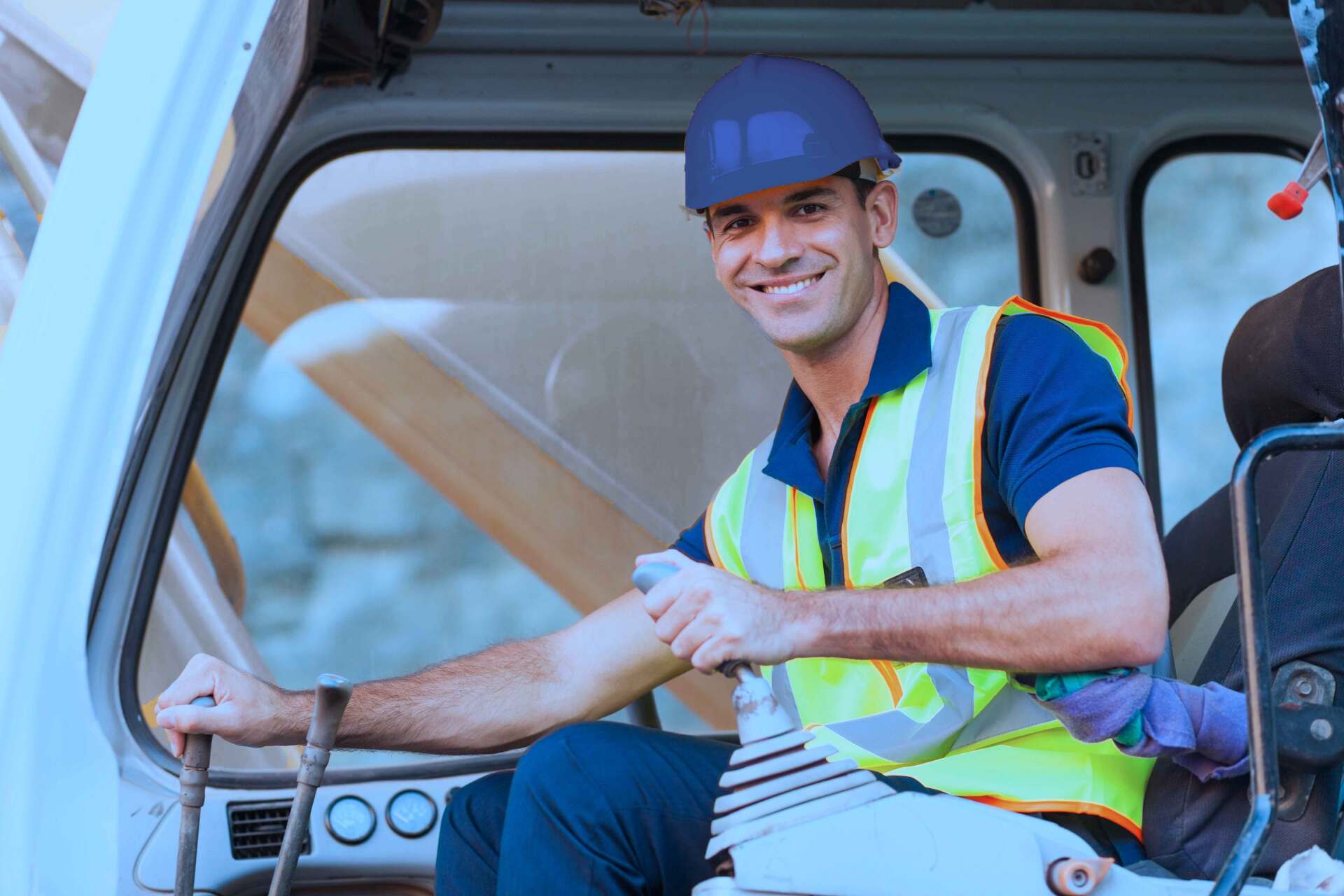 Bruchfeste Scheiben für Baumaschinen, Kratzfest beschichtet