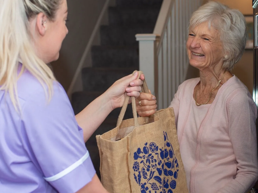 Professional home care visits across Herefordshire communities