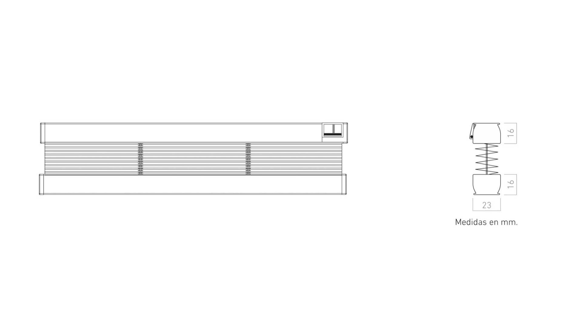 Sistema Plisada Cordon