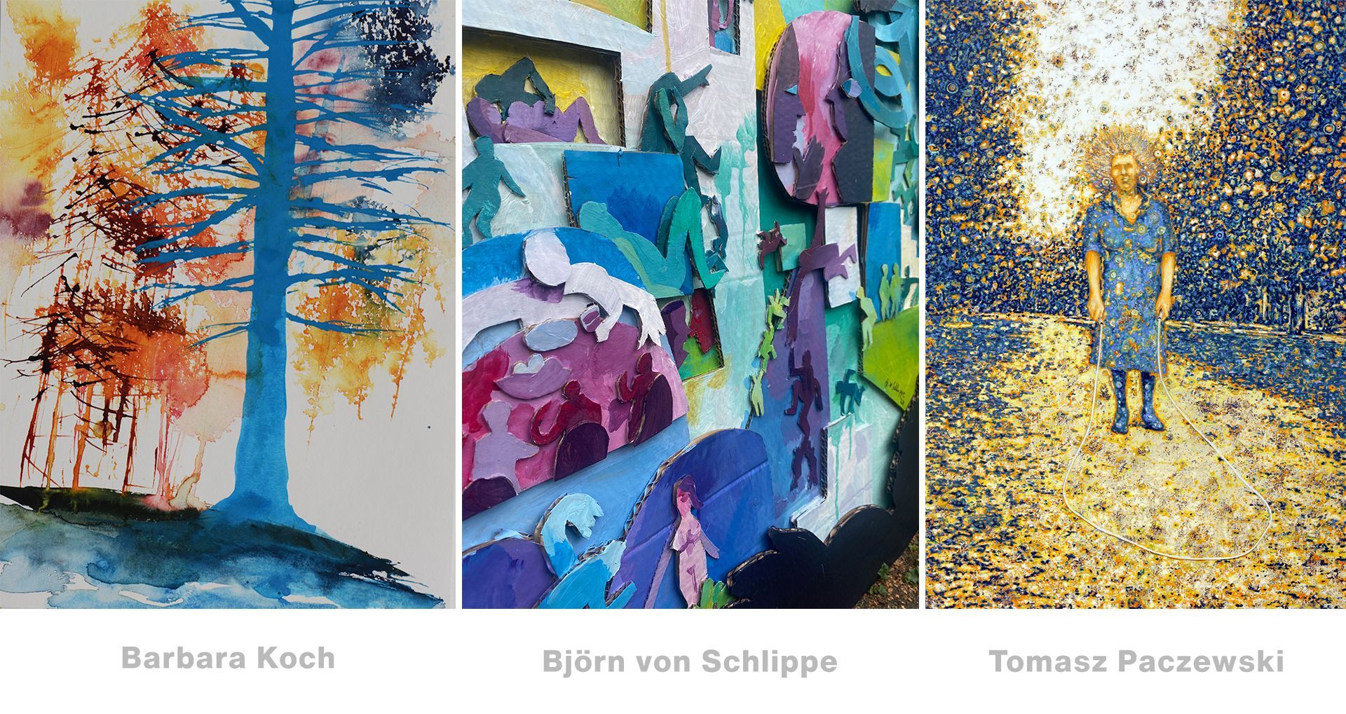 Barbara Kock, Björn von Schippe, Tomasz Baczewski Werke der Künstler Barbara Kock, Björn von Schippe, Tomasz Baczewski