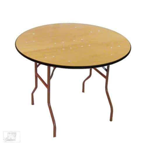 36 inch round party table