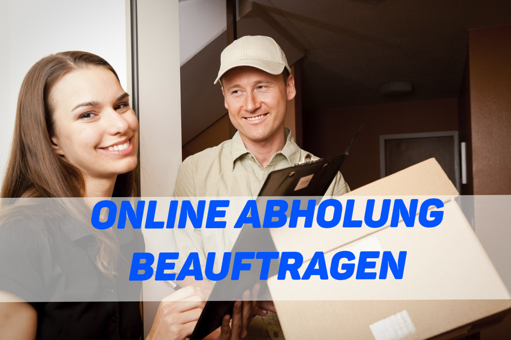 Online Abholung beauftragen Uhrmacher Online Abholauftrag