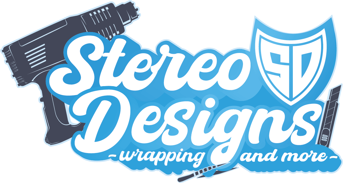 Logo Logo mit Text Stereo-Designs