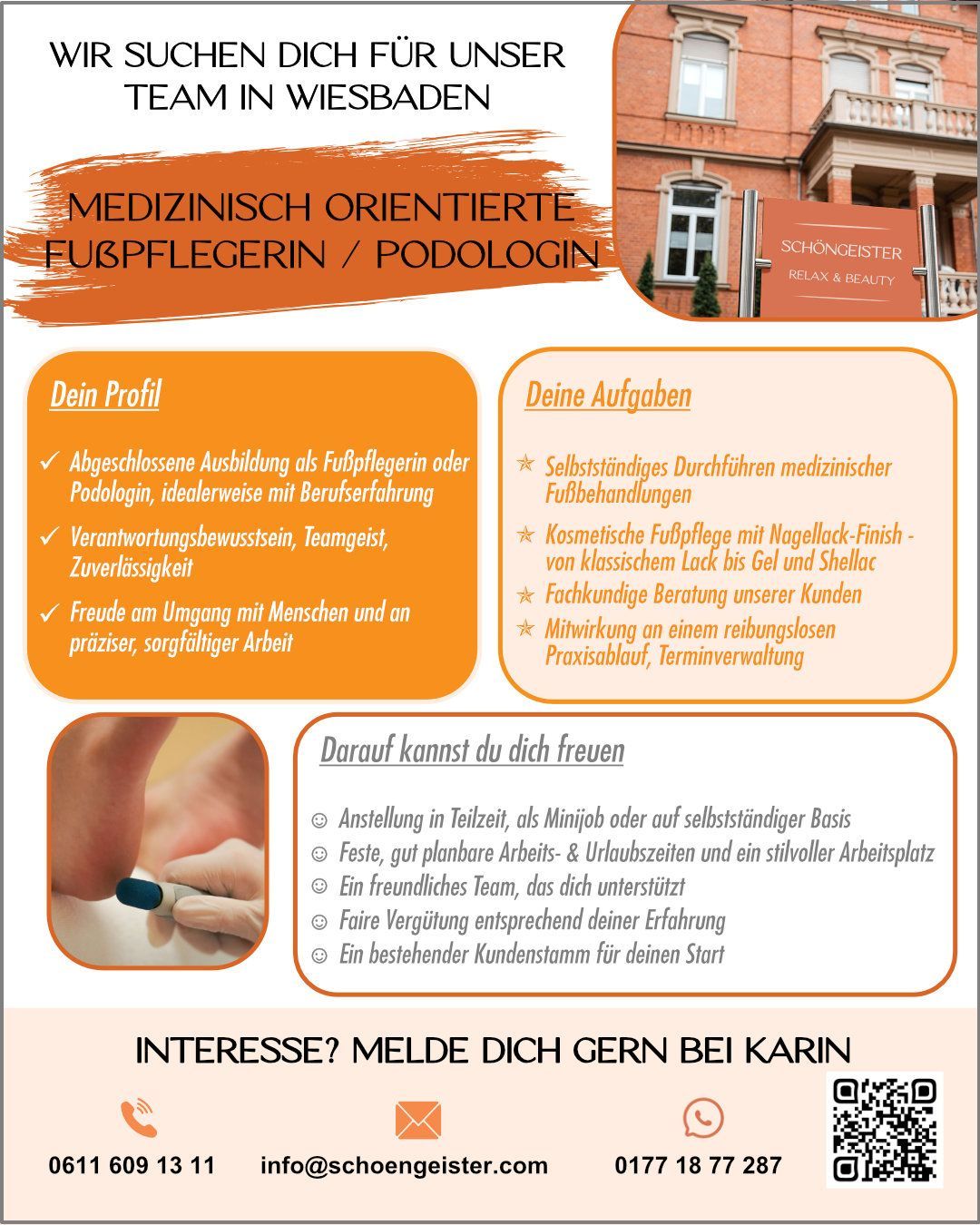 Stellenanzeige Schöngeister